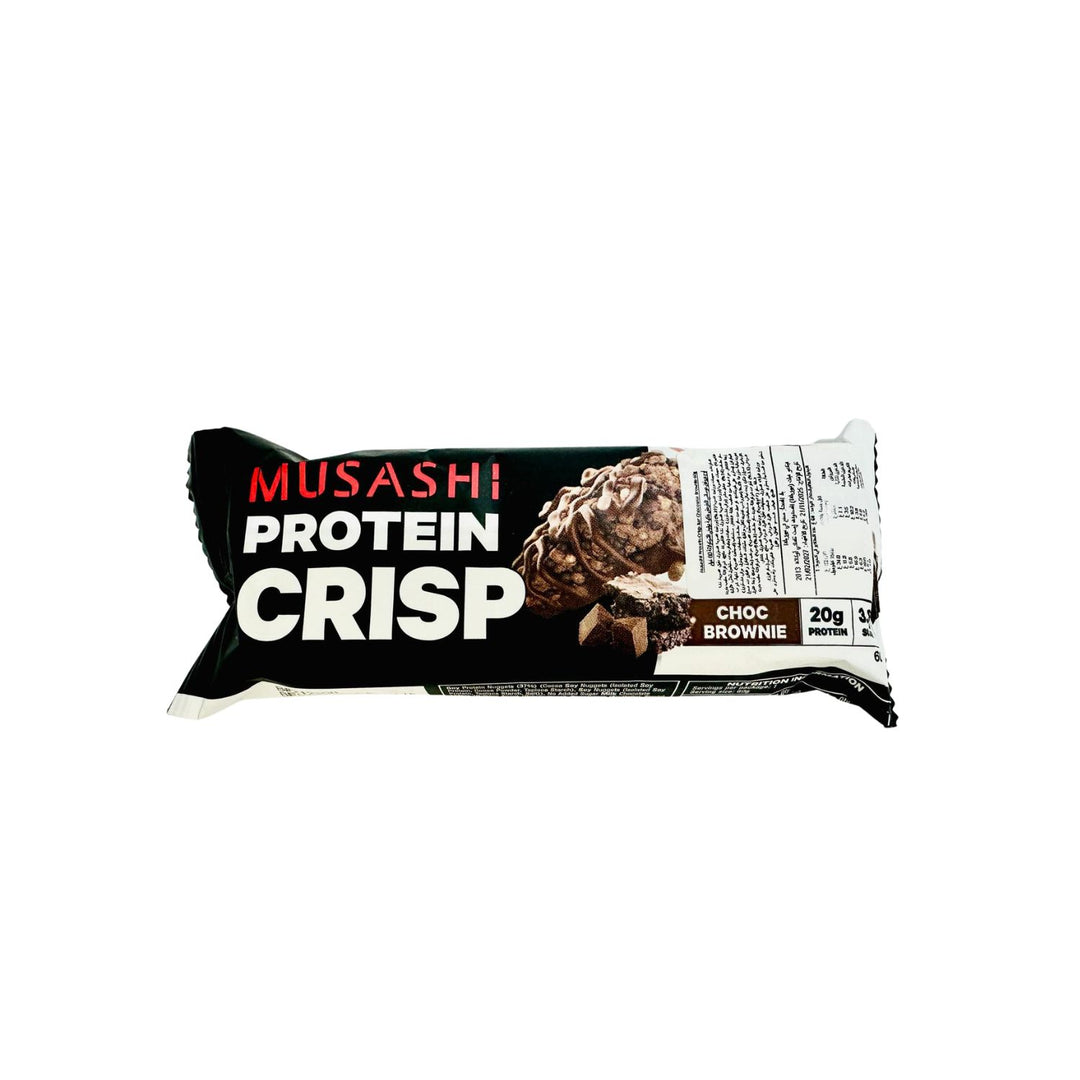 Musashi Protein Crisp Bars Choc Brownie 60g