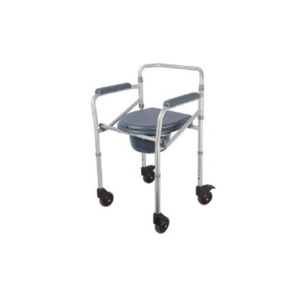 Escort Commode Chair With Wheel # Hy6411L-4