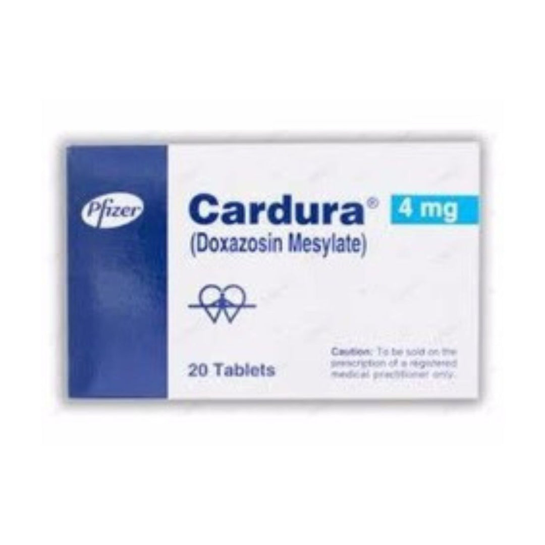 Cardura 4mg Tablets 20 Pieces