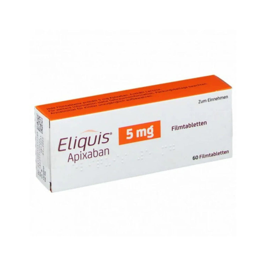 Eliquis 5 mg Tablets 60 Pieces