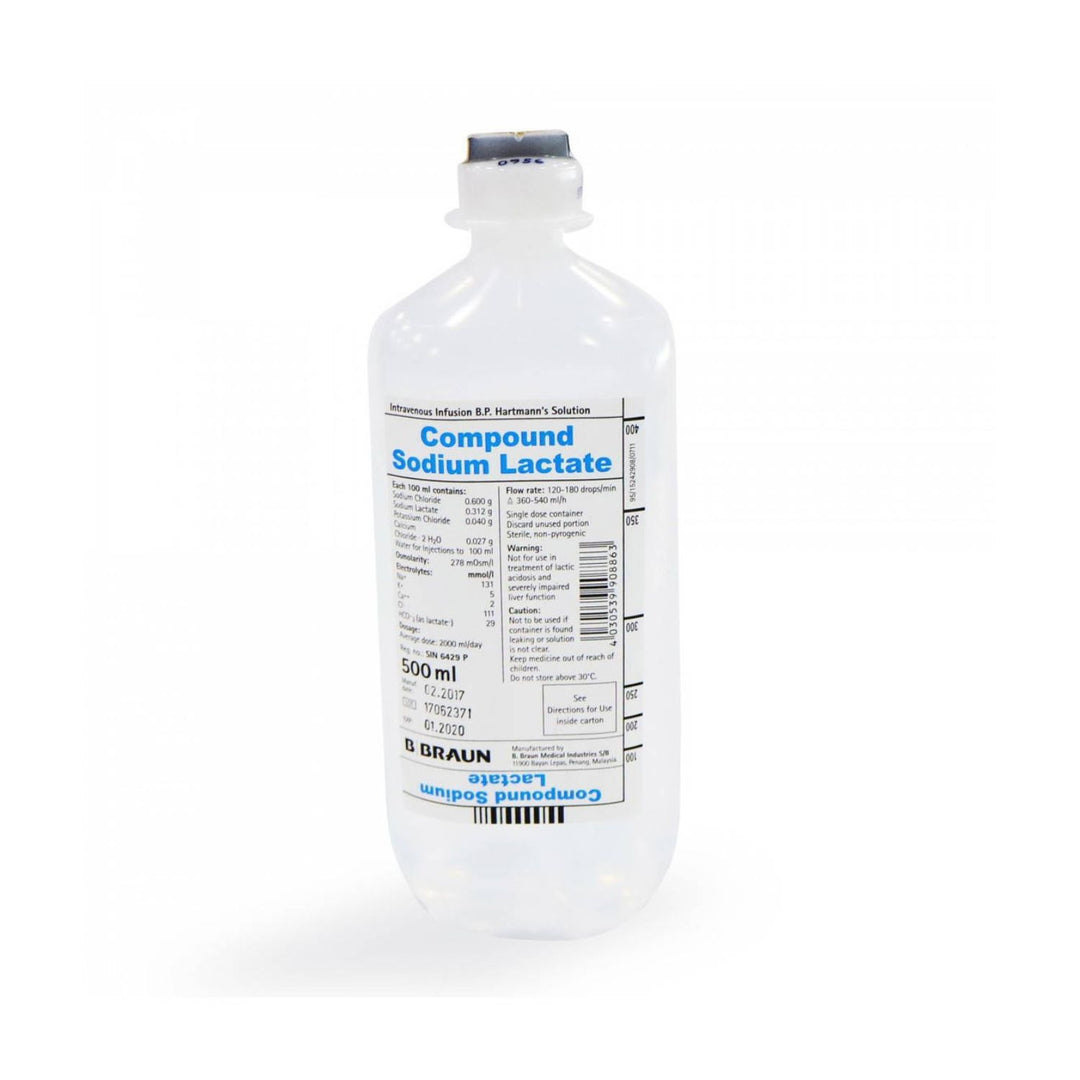 Compound Sodium Lactate Inv Inf (Hartmans) Bp 500 ml