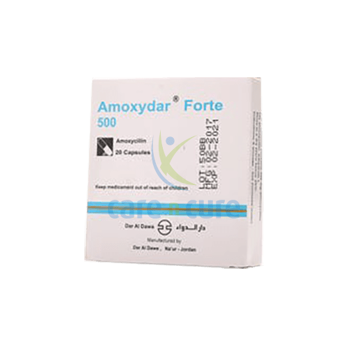 Amoxydar Forte 500mg Cap 20&