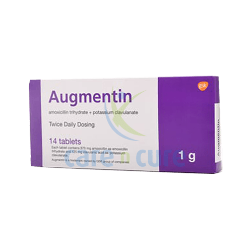 Augmentin 1gm Tablets 14S (Original Prescription Is Mandatory Upon Delivery)