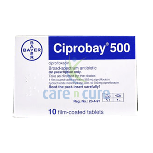Ciprobay 500mg Tablets 10S (Original Prescription Is Mandatory Upon Delivery)