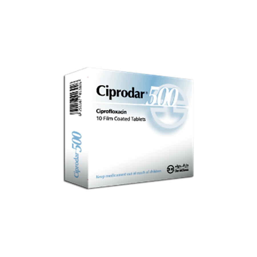 Ciprodar 500mg Tablets 10's