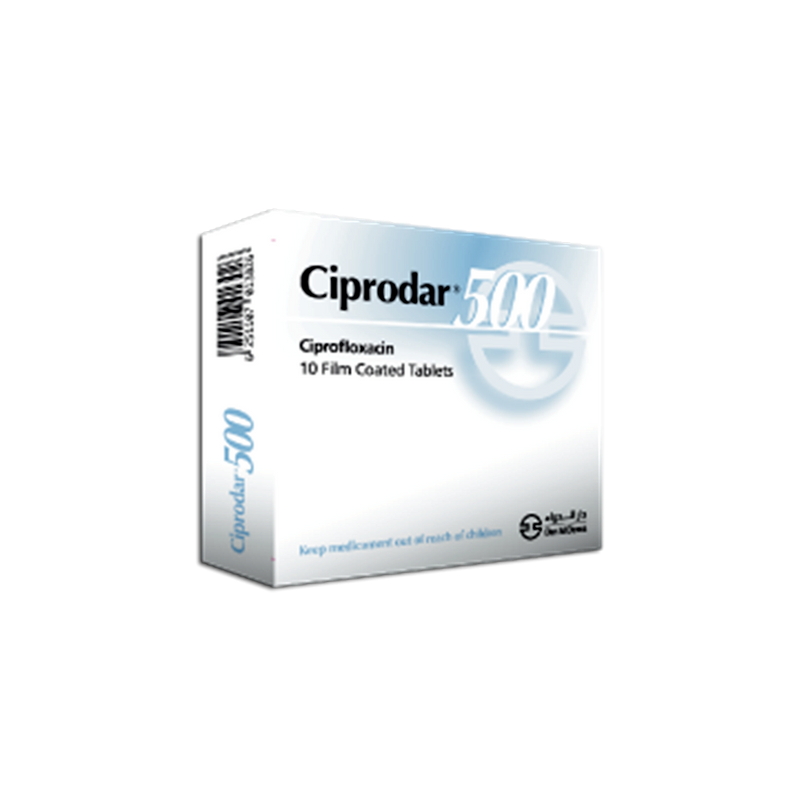 Ciprodar 500mg Tablets 10&
