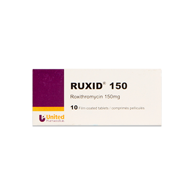 Ruxid 150mg Tablets 10's