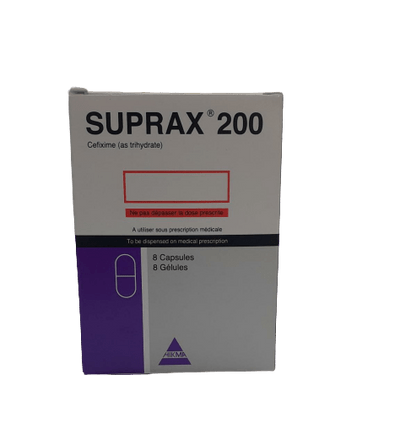 Suprax 200mg Cap 8's (Original Prescription Is Mandatory Upon Delivery)