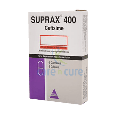 Suprax 400mg Cap 6S (Original Prescription Is Mandatory Upon Delivery)