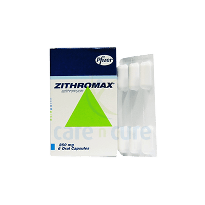 Zithromax 250Mg Cap 6S