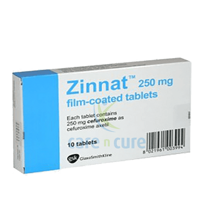 Zinnat 250mg Tablets 10's (Original Prescription Is Mandatory Upon Delivery)