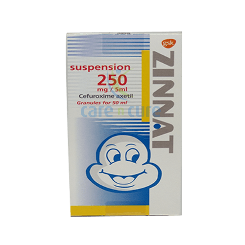 Zinnat 250mg Susp 50ml (Original Prescription Is Mandatory Upon Delivery)