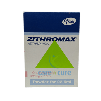 Zithromax 300Mg/7.5ml Susp 22.5ml (900Mg) (Original Prescription Is Mandatory Upon Delivery)