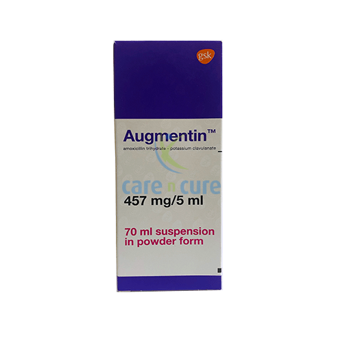 Augmentin 457mg Susp 70ml [24] (Original Prescription Is Mandatory Upon Delivery)