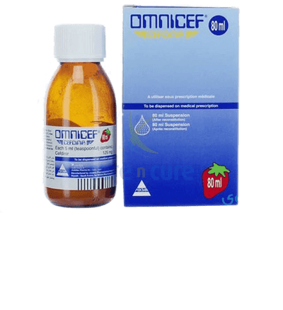 Omnicef 125mg Susp 80ml (Original Prescription Is Mandatory Upon Delivery)