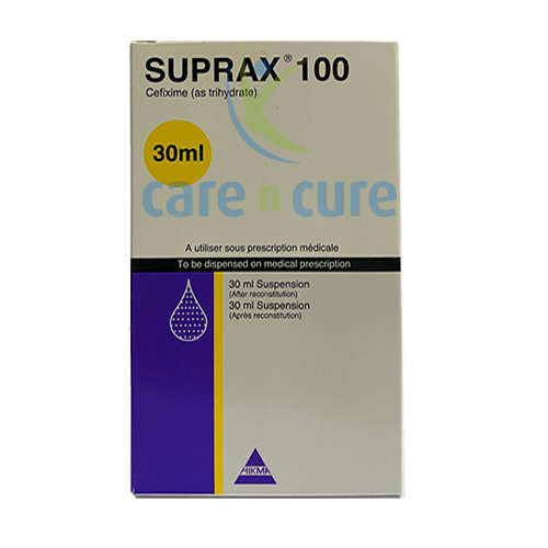 Suprax 100mg Susp 30ml (Original Prescription Is Mandatory Upon Delivery)
