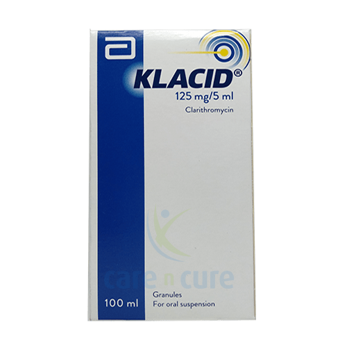 Klacid 125mg Granule 100ml (Original Prescription Is Mandatory Upon Delivery)