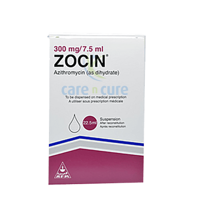 Zocin 300mg Susp 22.5ml (Original Prescription Is Mandatory Upon Delivery)