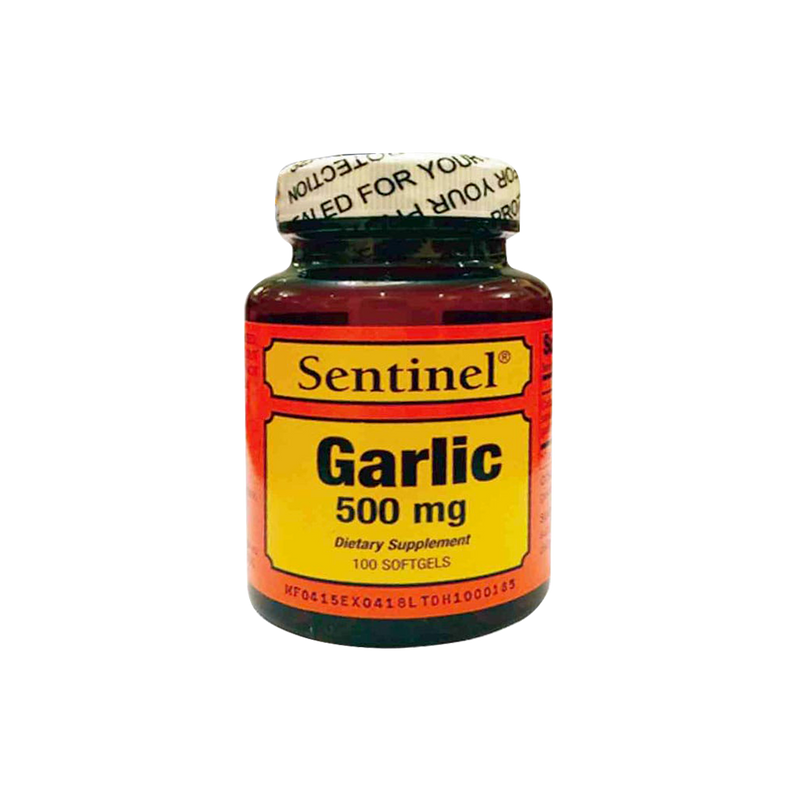Sentinel Garlic 500mg Cap 100&