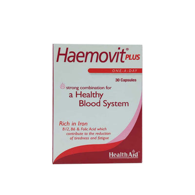 Health Aid Haemovit Plus Cap 30's