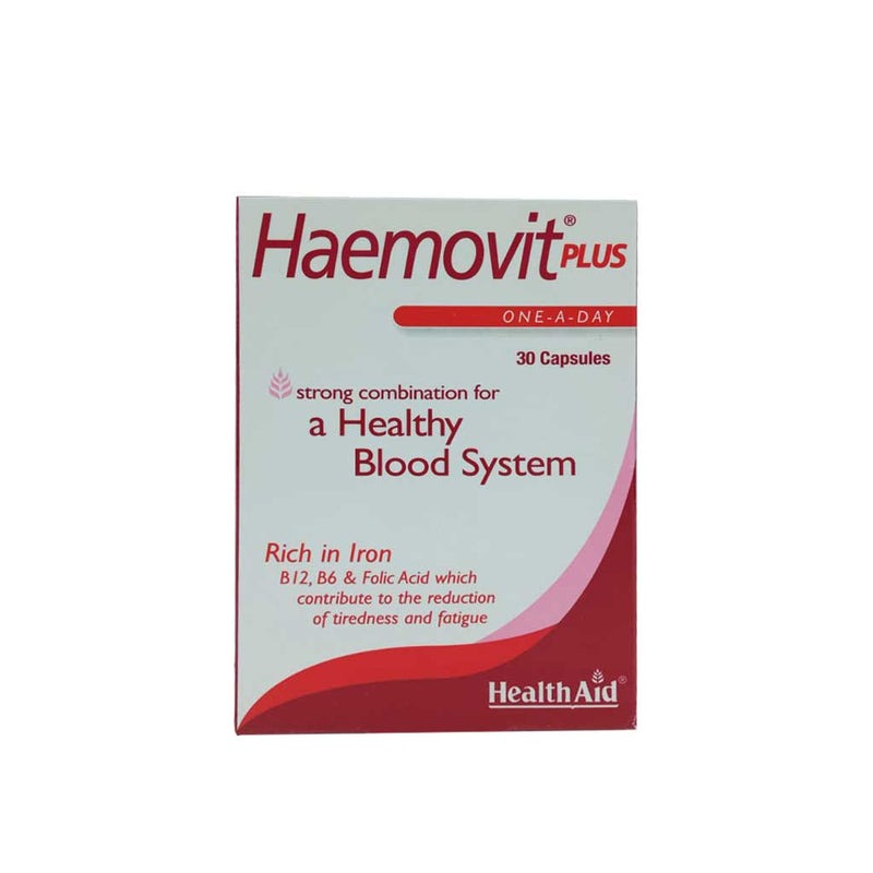 Health Aid Haemovit Plus Cap 30&