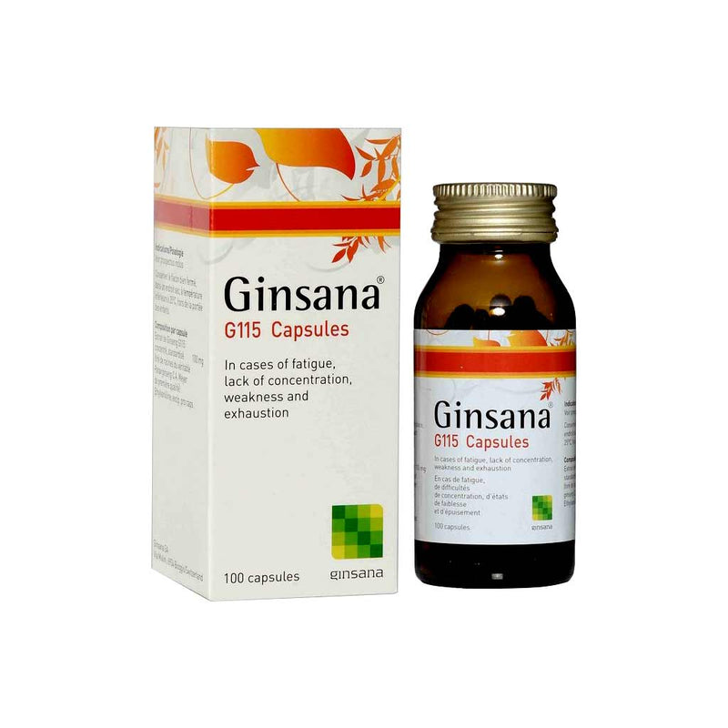 Ginsana G115 Cap 100&