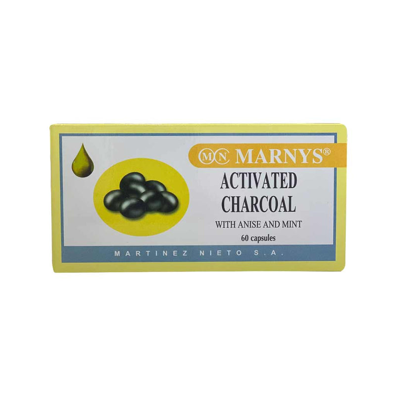 Buy Marnys Activated Charcoal Cap 60S online in Qatar View Usage