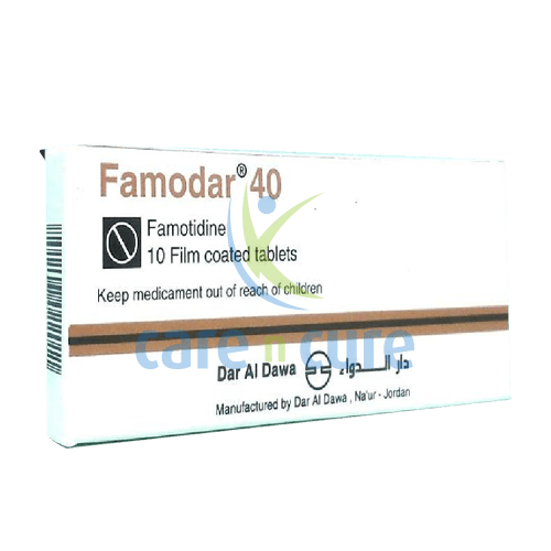 Famodar 40mg Tablets 10's