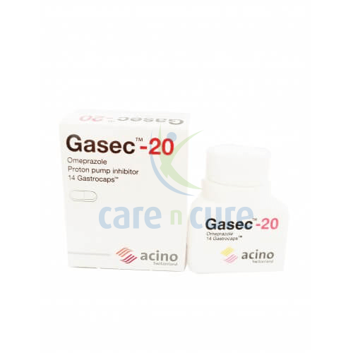 Gasec 20mg Tablets 14S
