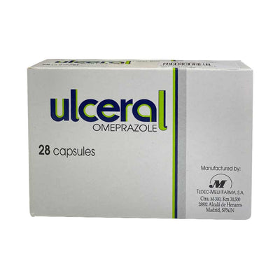Ulceral 20mg Caps 28's
