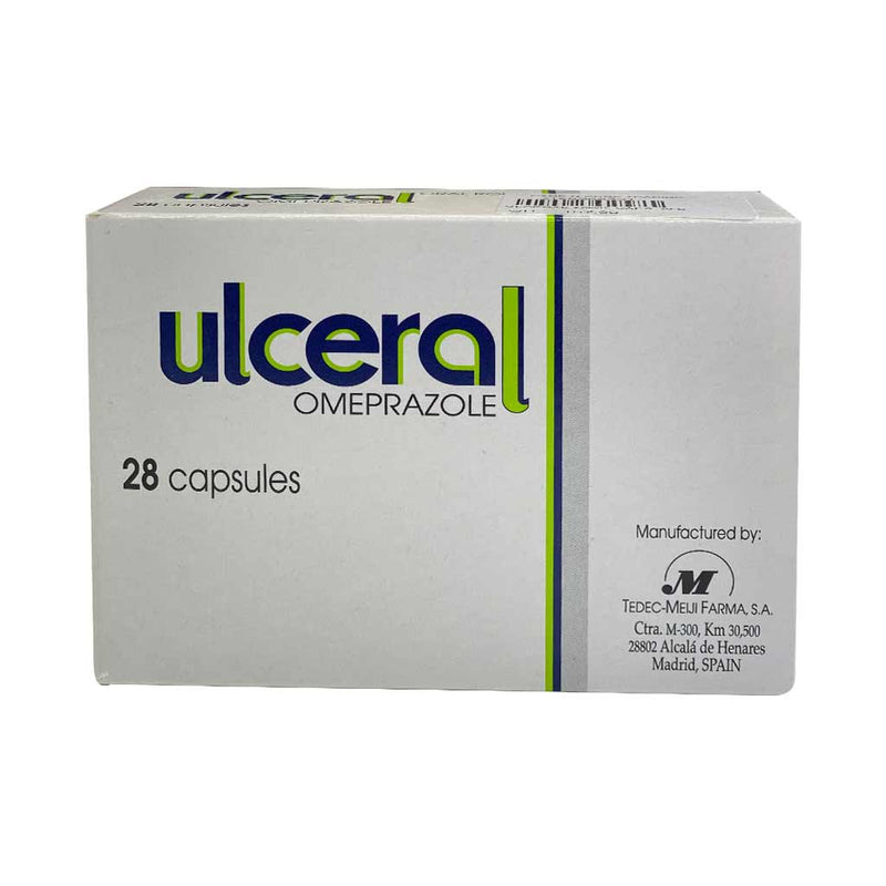 Ulceral 20mg Caps 28&