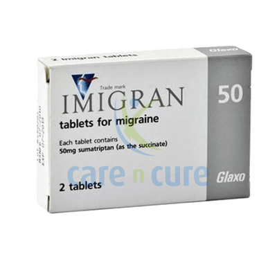 Imigran 50mg Tablets 2S