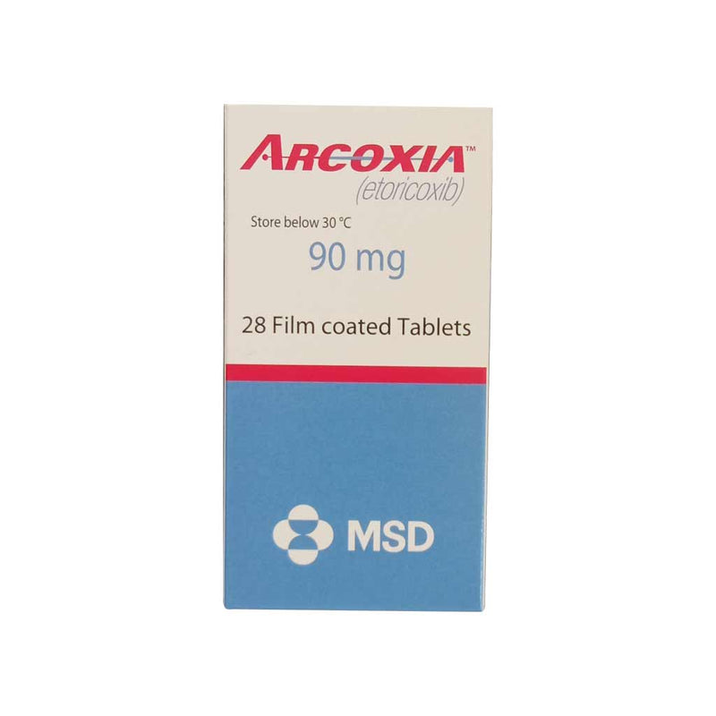 Arcoxia 90mg Tablets 28S