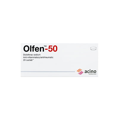 Olfen 50mg Tablets 20S