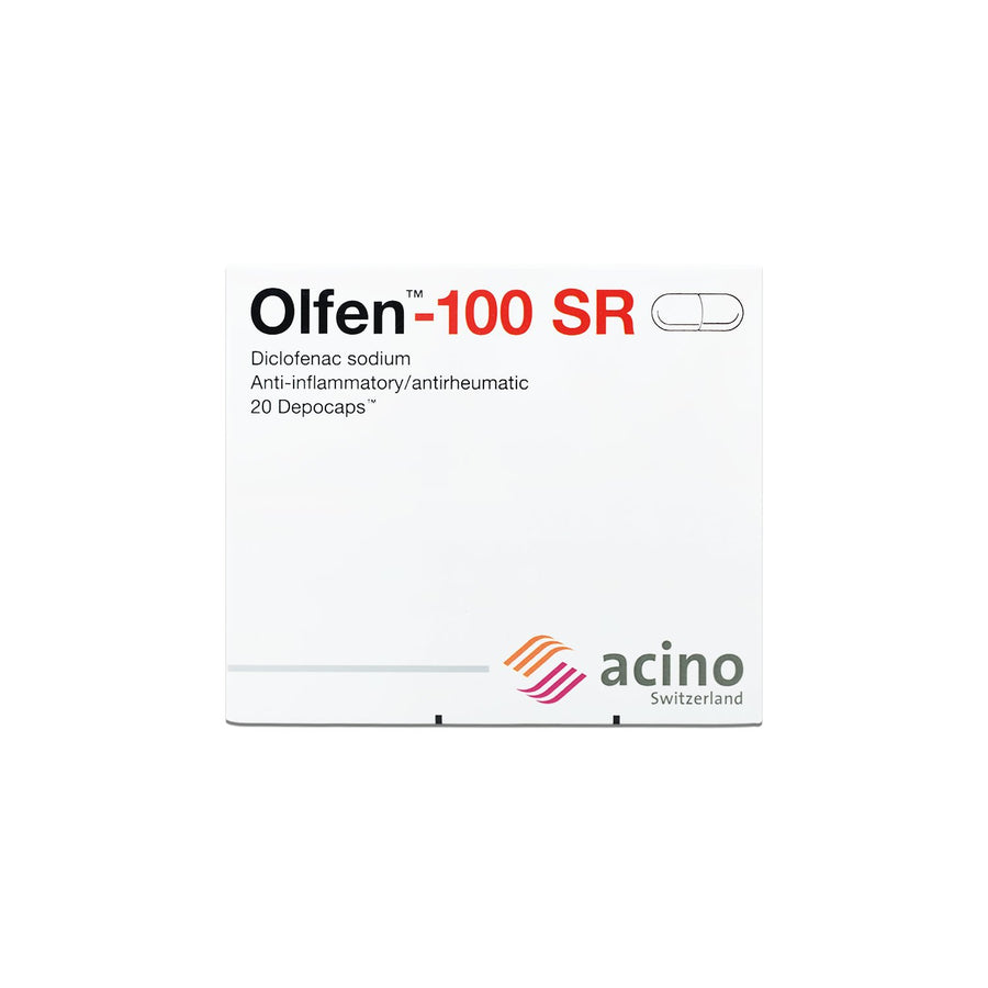 Olfen 100mg Sr Depo Caps 20S