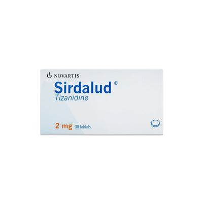 Sirdalud 2mg Tablets 30S