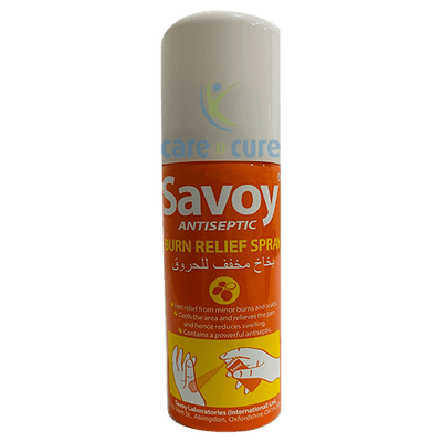 Savoy Antisep.Burn Rel.Sp 50ml [72]