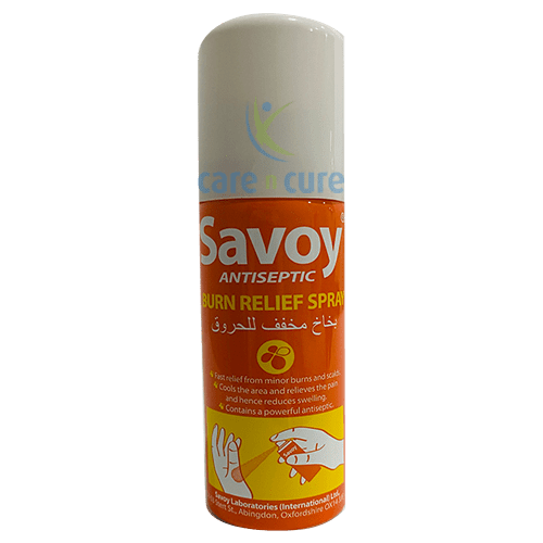 Savoy Antisep.Burn Rel.Sp 50ml [72]