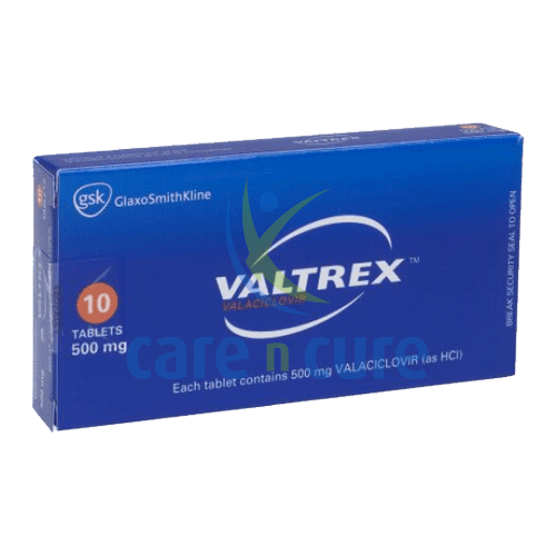 Valtrex 500mg Tablets 10S