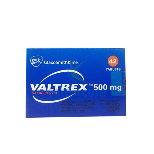 Valtrex 500mg Tablets 42&