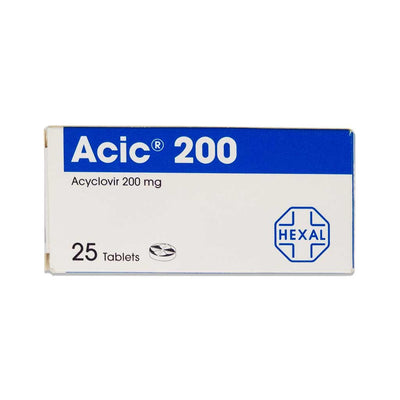 Acic 200mg Tablets 25's