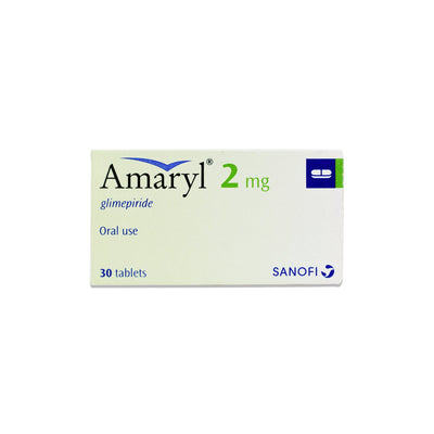 Amaryl 2mg Tablets 30S