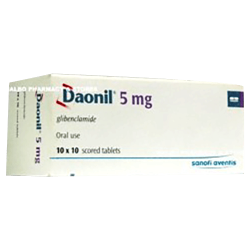 Daonil 5mg Tablets 100S