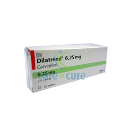 Dilatrend 6.25mg Tablets 30's