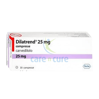 Dilatrend 25mg Tablets 30's