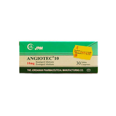 Angiotec 10mg Tablets 30S