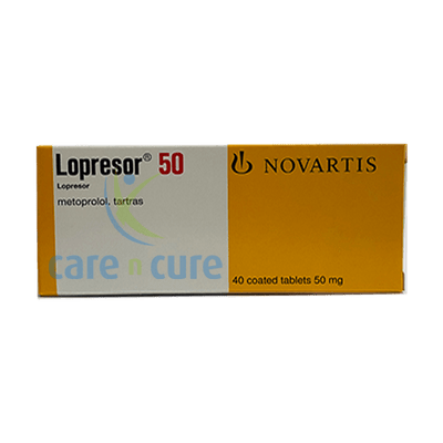 Lopresor 50mg Tablets 40S