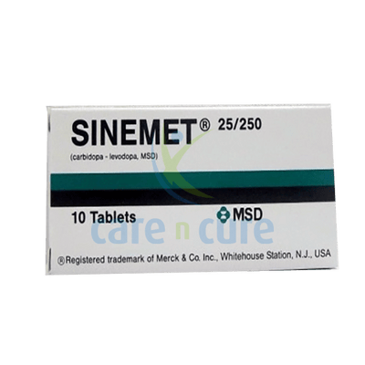 Sinemet 25Mg/250mg Tablets 20S