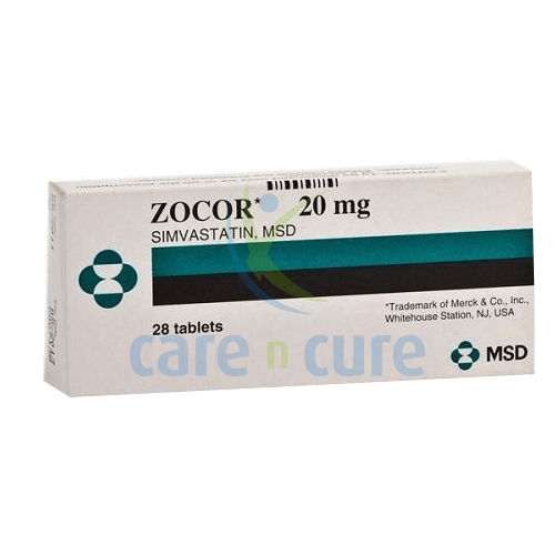 Zocor 20mg Tablets 28&