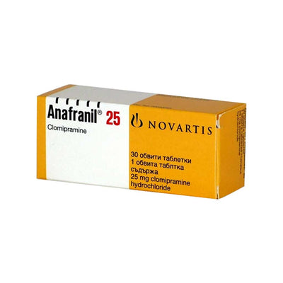 Anafranil 25mg Tablets 30's